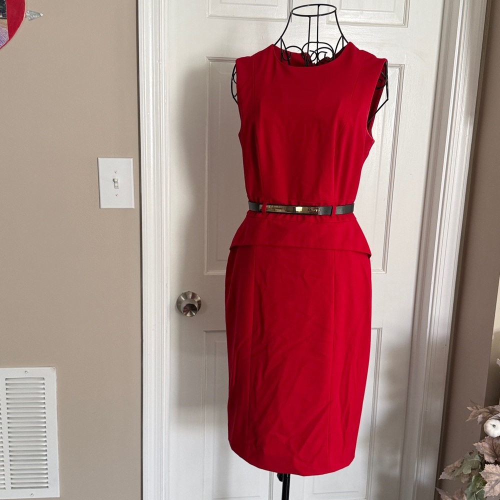 Calvin Klein Vibrant Red Garment
